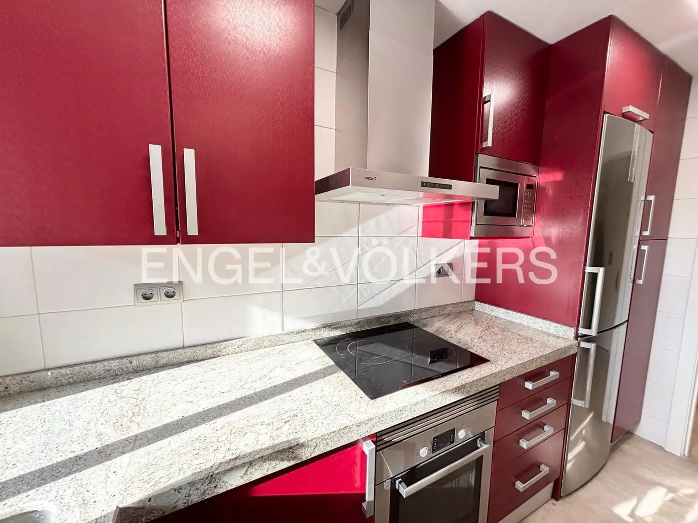 Cocina de Piso de alquiler en Madrid con Aire acondicionado, Calefacción y Terraza