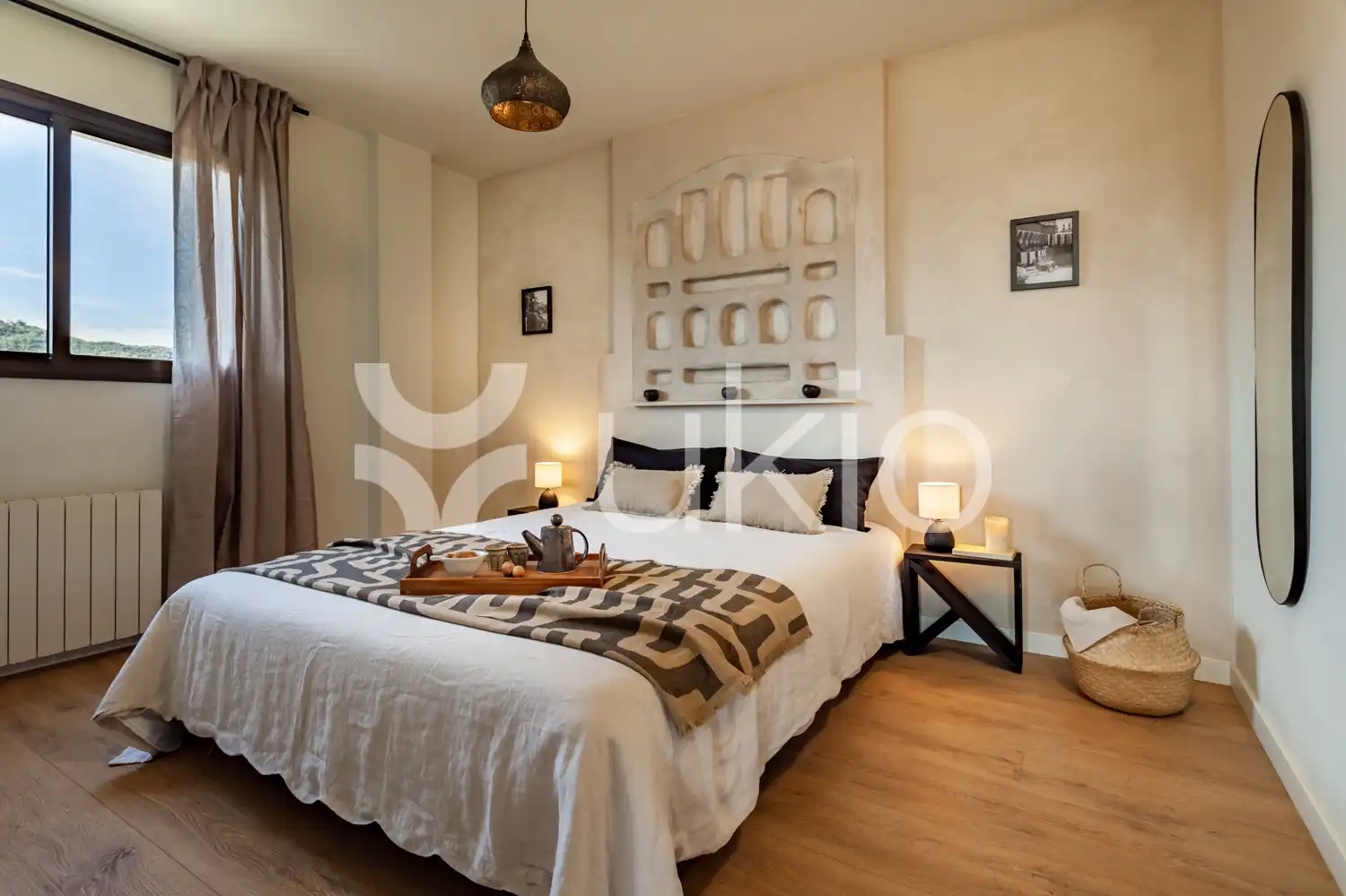 Bedroom of Apartments for rent in Barcelona  with Air Conditioner, Heating and Terrace