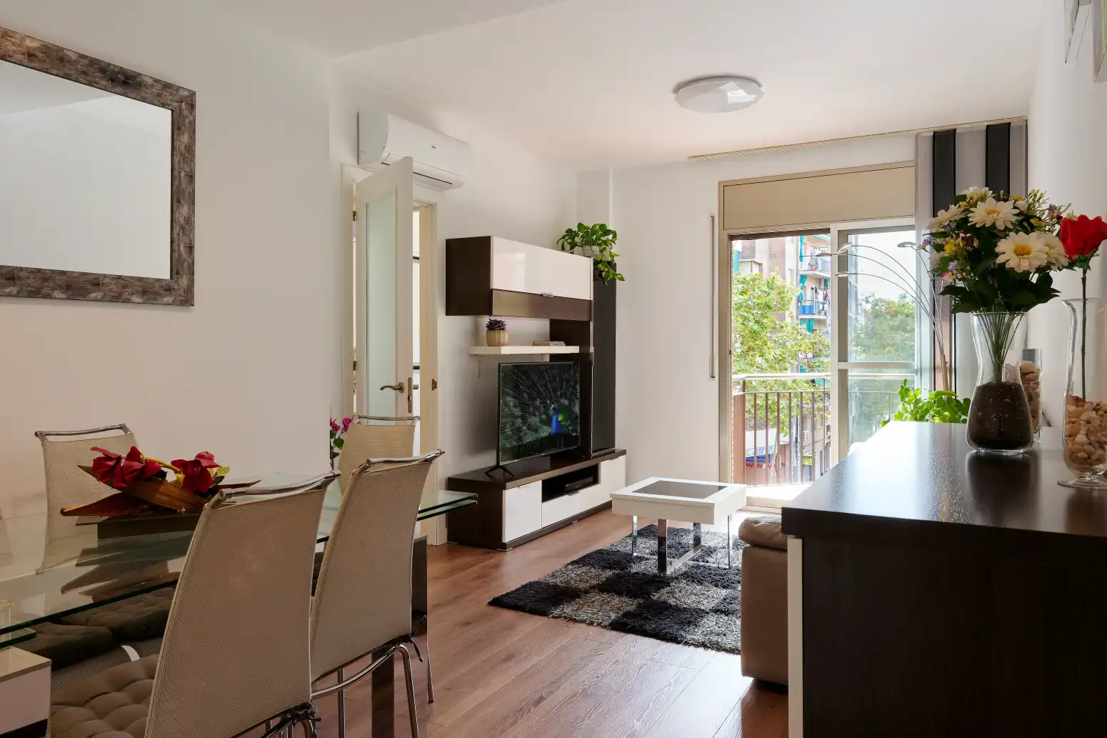 Sala de estar de Piso en venta en Les Corts