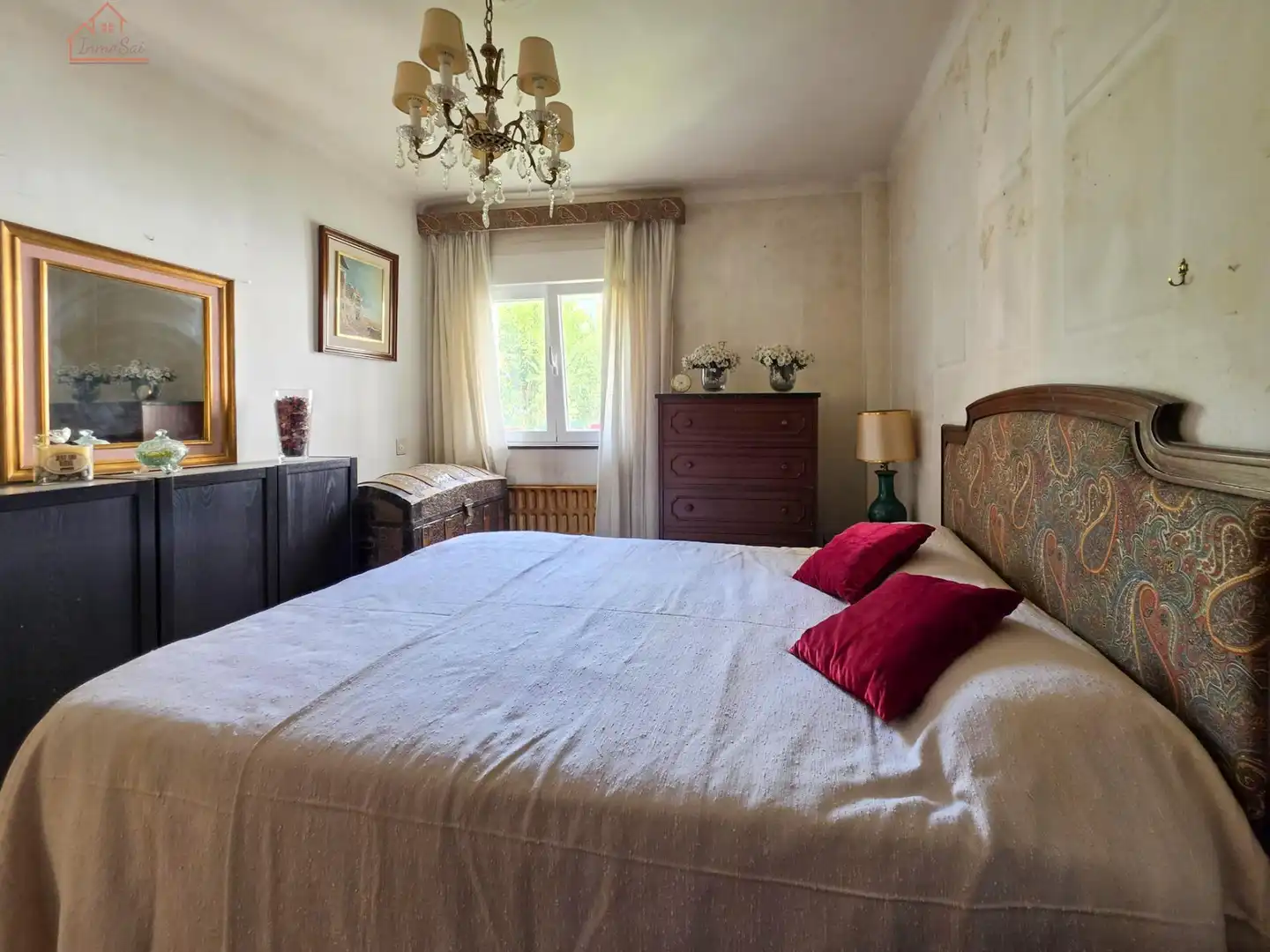 Bedroom of Flat for sale in Madrid  with Heating and Furnished