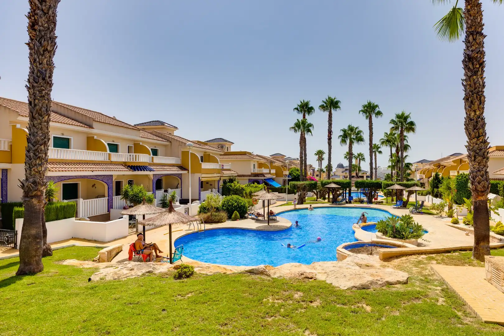 Swimming pool of Apartments for sale in Rojales  with Terrace and Community pool