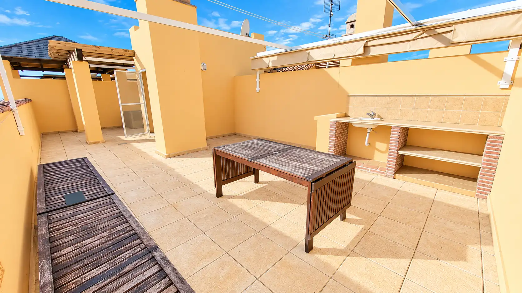 Terraza de Ático en venta en La Cala del Moral