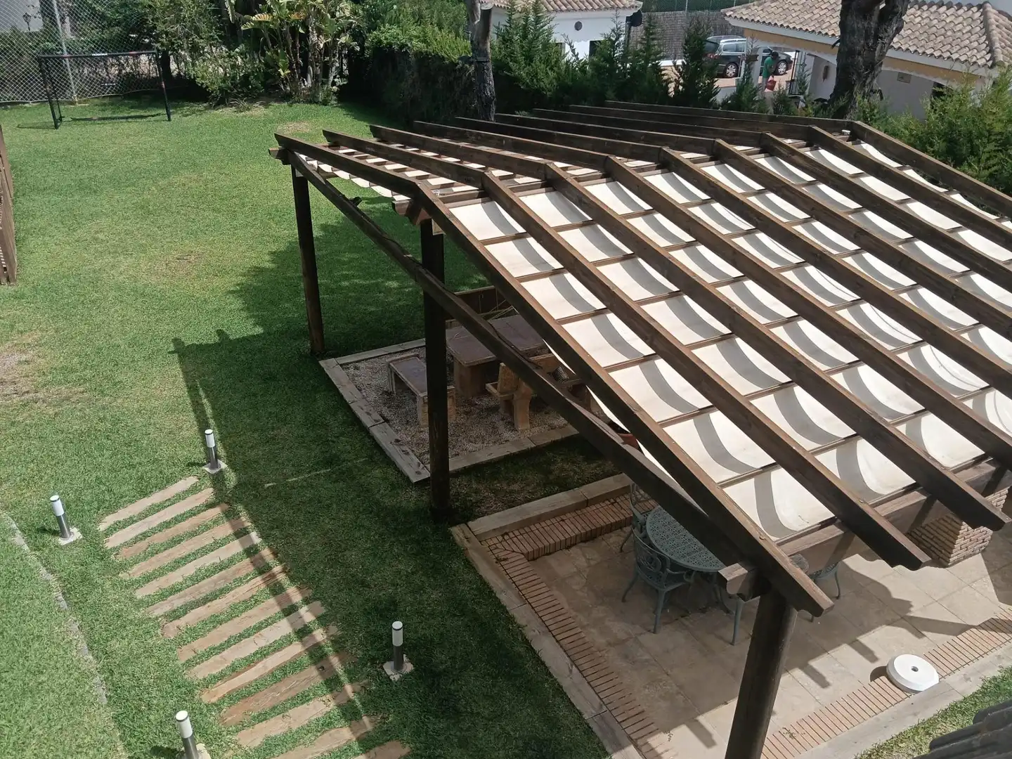 Terrassa de Casa o xalet en venda en Conil de la Frontera amb Aire condicionat, Jardí privat i Terrassa