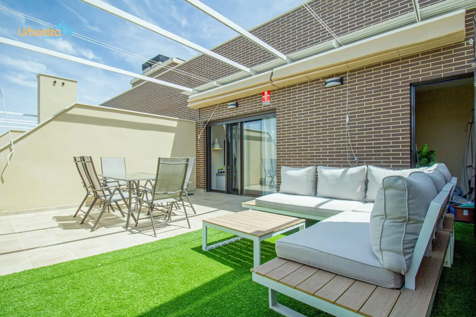 Terrasse von Dachboden zum Verkauf in Badajoz mit Klimaanlage, Heizung und Terrasse