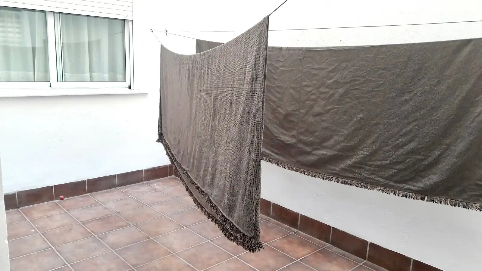Garden of Flat for rent in El Ejido  with Air Conditioner, Heating and Private garden