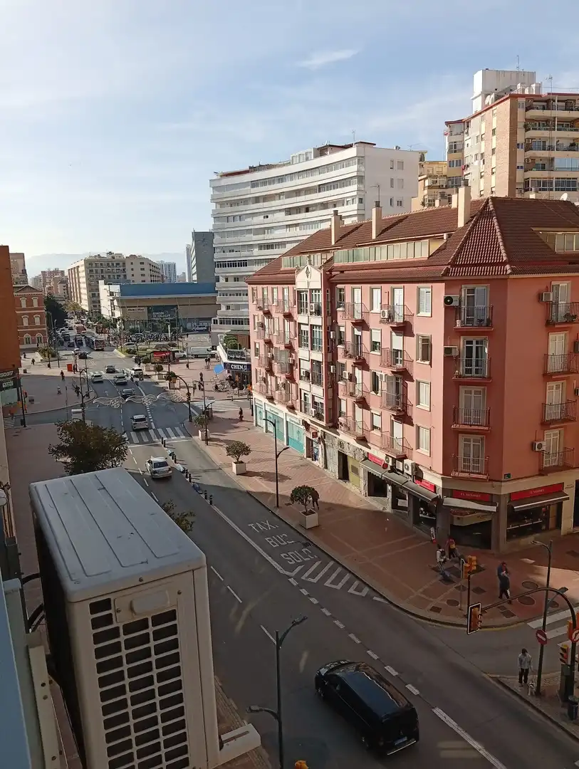 Exterior view of Flat for sale in Málaga  with Air Conditioner