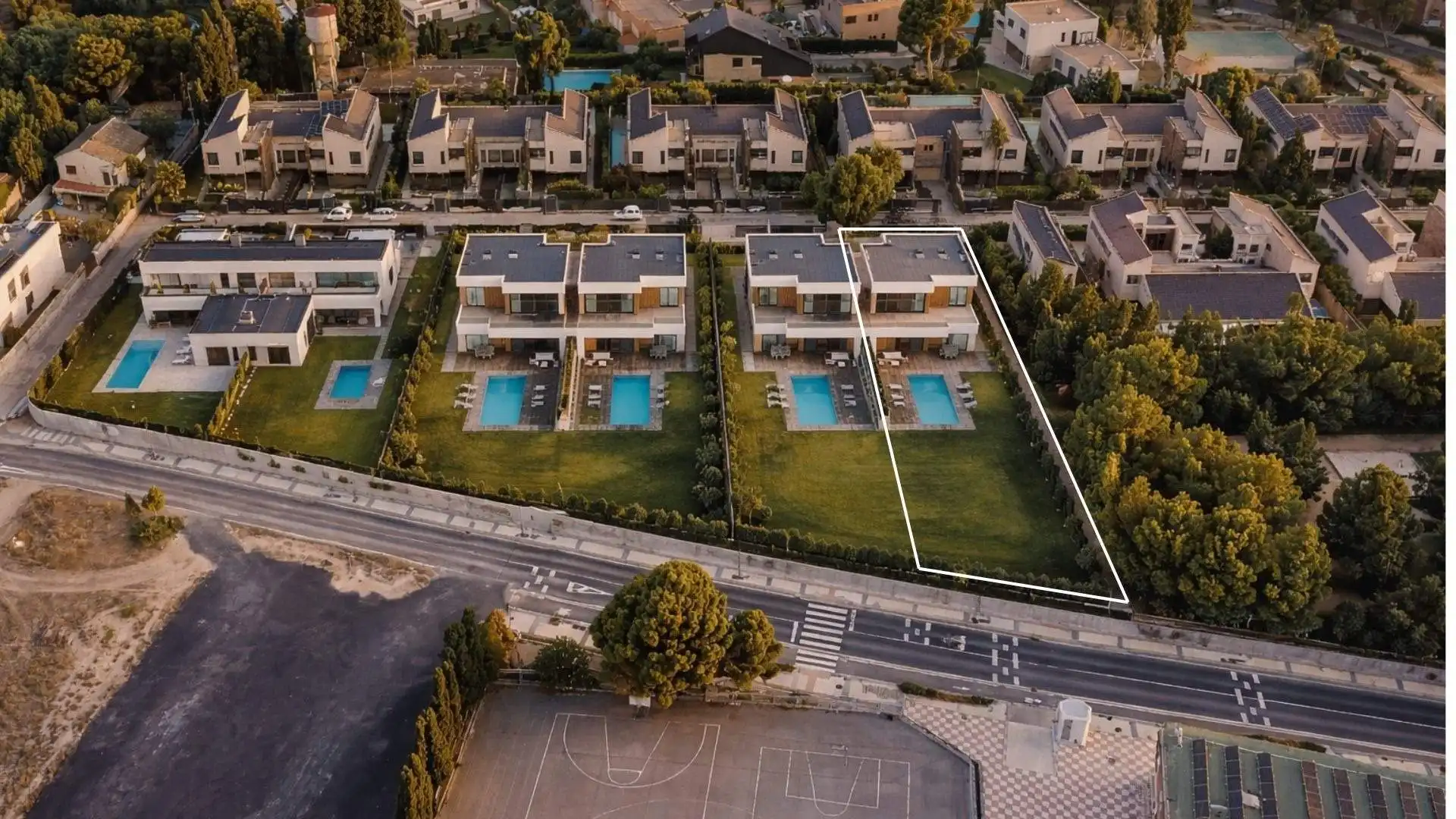 Vista exterior de Residencial en venta en Zaragoza