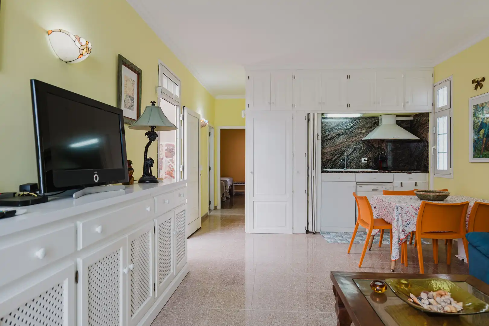 Wohnzimmer von Wohnung zur Miete in Playa del Inglés