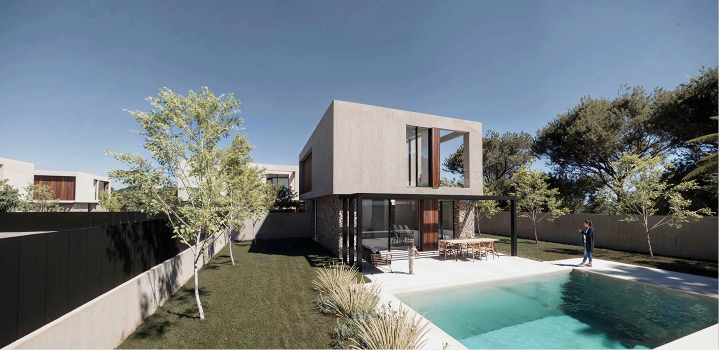 Vista exterior de Casa o xalet en venda en L'Eliana amb Jardí privat, Terrassa i Piscina