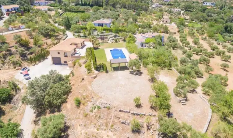 Vista exterior de Finca rústica en venta en Ronda con Calefacción, Jardín privado y Trastero
