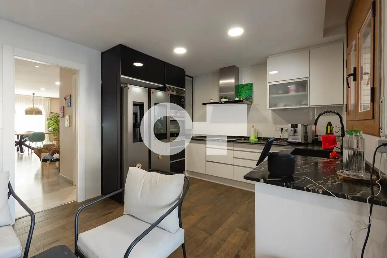 Kitchen of Detached homes for sale in Castelldefels  with Air Conditioner, Heating and Private garden