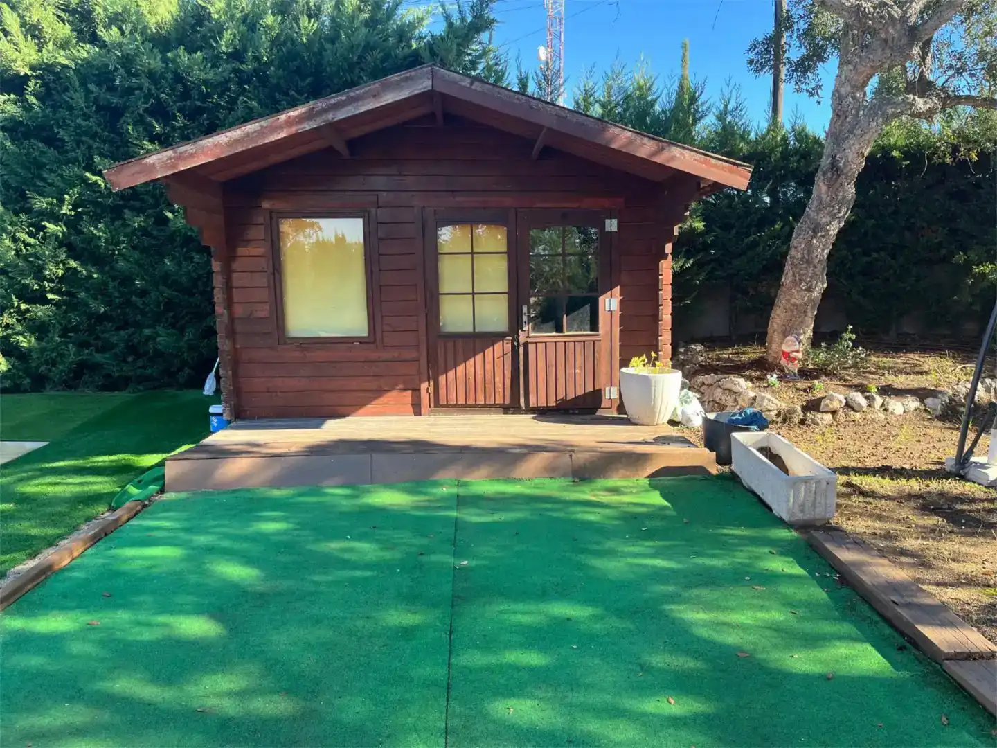 Jardín de Casa o chalet en venta en Caldes de Malavella con Aire acondicionado y Piscina