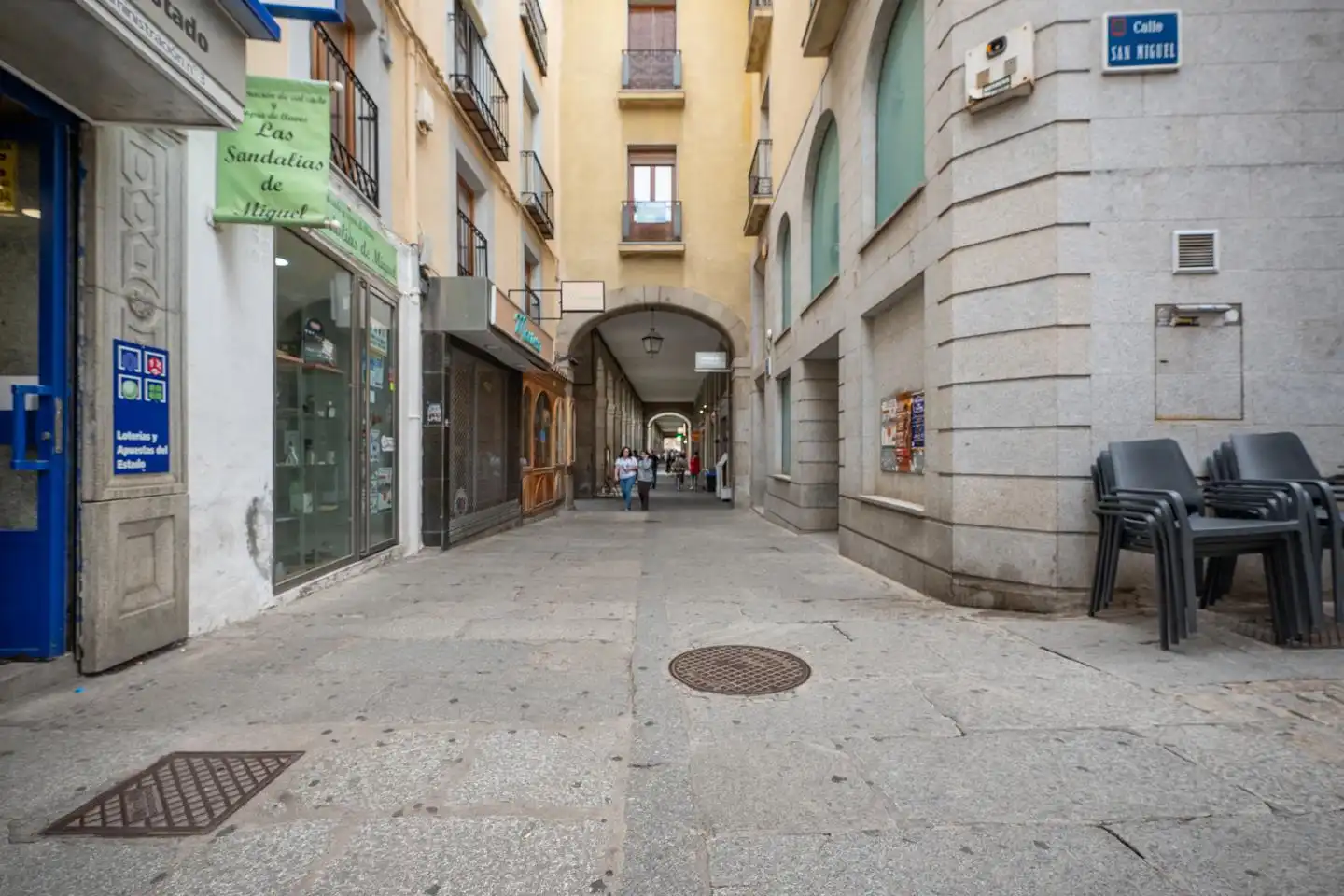 Vista exterior de Pis en venda en Ávila amb Terrassa i Moblat