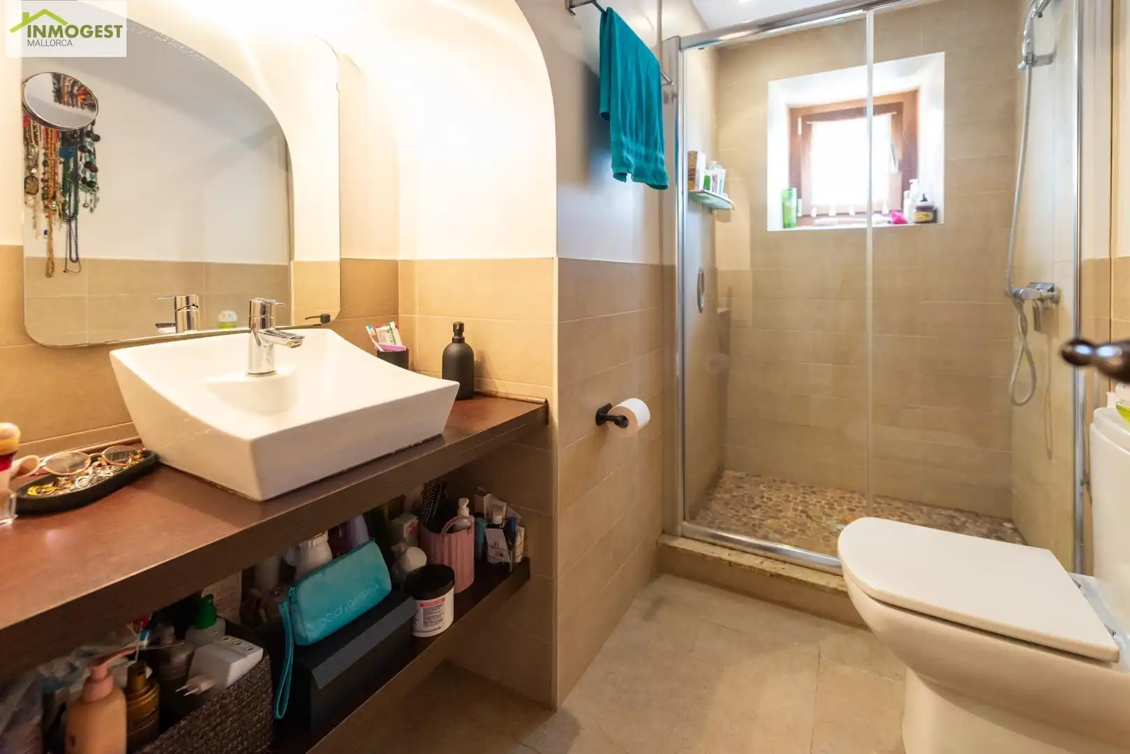 Bany de Casa o xalet en venda en Marratxí amb Aire condicionat, Jardí privat i Terrassa