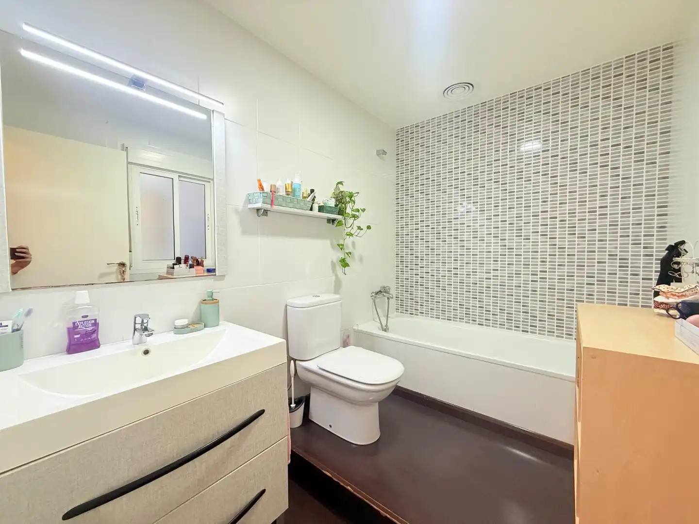 Baño de Ático en venta en Sant Jaume d'Enveja con Aire acondicionado, Parquet y Terraza