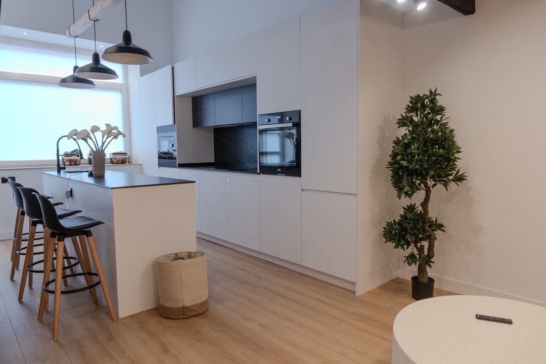 Kitchen of Duplex for sale in Gijón   with Heating