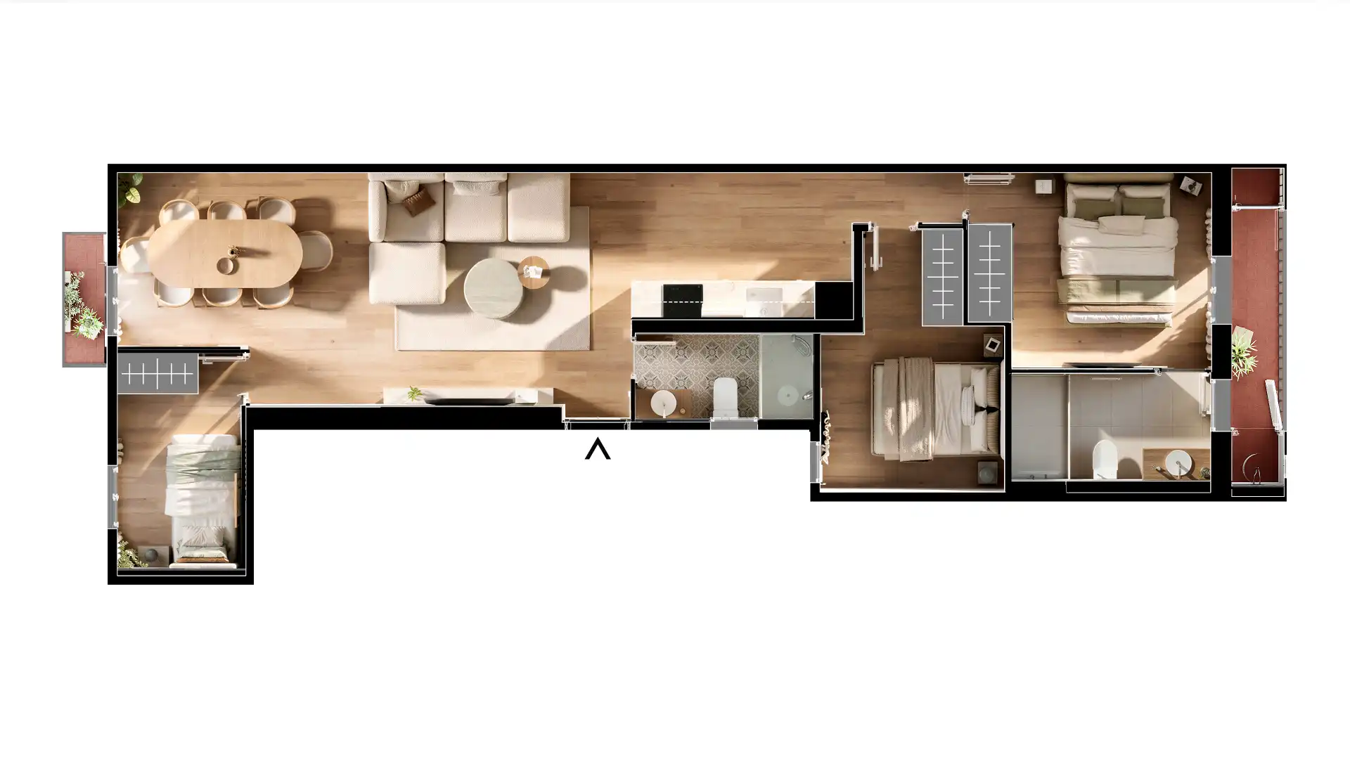 Habitación de Piso en venta en Barcelona con Aire acondicionado, Calefacción y Horno