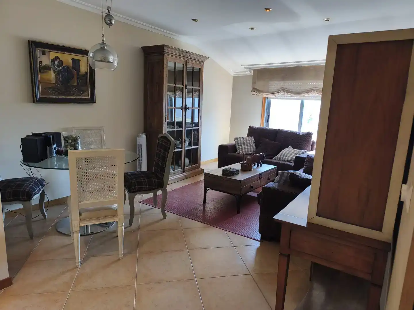 Sala de estar de Piso en venta en Ponteareas con Balcón