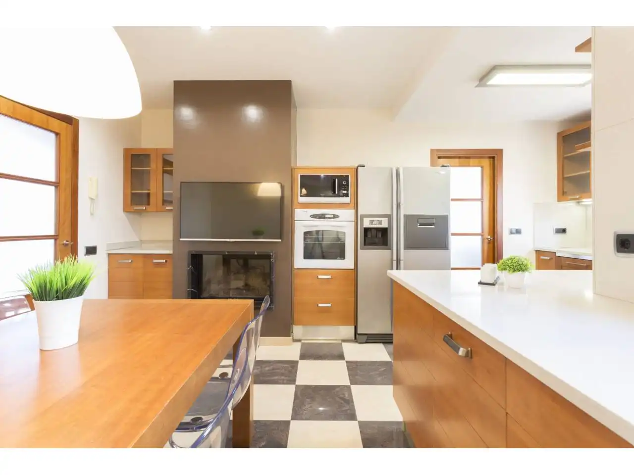 Cocina de Casa o chalet de alquiler en Quart con Aire acondicionado, Calefacción y Jardín privado