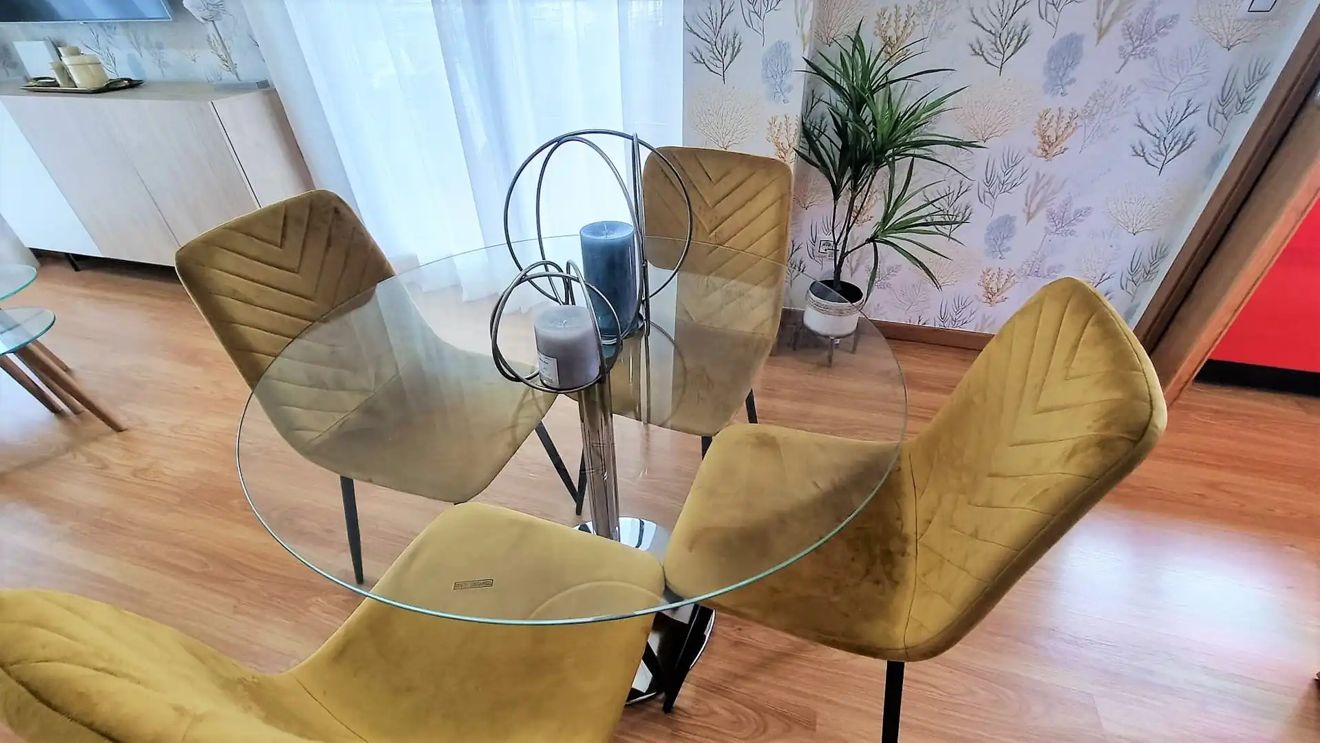 Comedor de Piso de alquiler en Cangas  con Aire acondicionado, Calefacción y Parquet