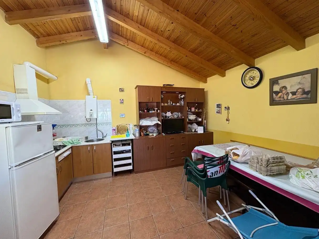 Cocina de Finca rústica en venta en Cubillas de Santa Marta con Calefacción, Jardín privado y Terraza
