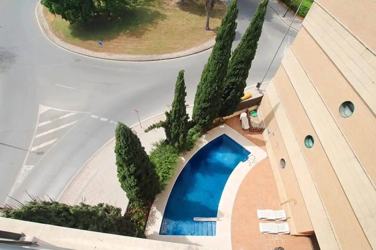 Schwimmbecken von Wohnung zum Verkauf in Jerez de la Frontera mit Klimaanlage, Heizung und Parkett