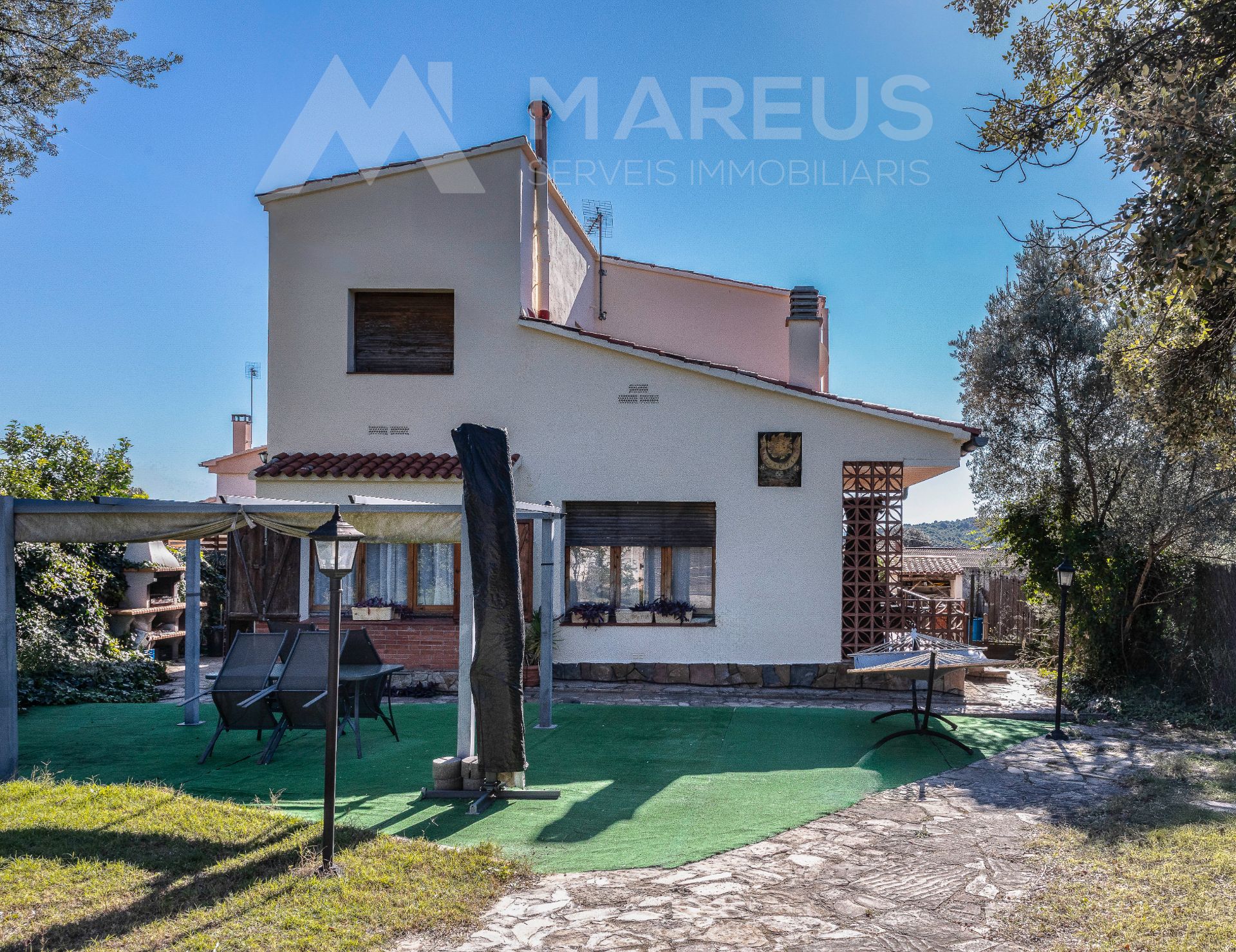 Vista exterior de Casa o xalet en venda en Collbató amb Jardí privat, Terrassa i Balcó