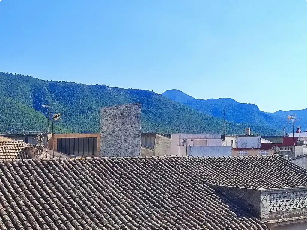 Vista exterior de Pis en venda en Tavernes de la Valldigna amb Aire condicionat i Terrassa