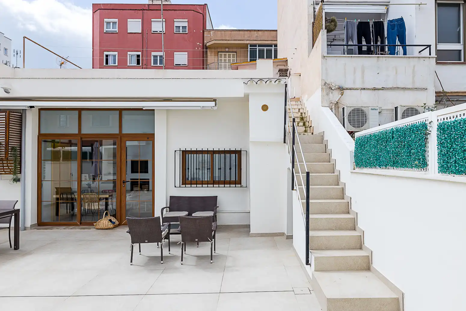 Terrace of Single-family semi-detached for sale in  Palma de Mallorca  with Air Conditioner, Heating and Terrace