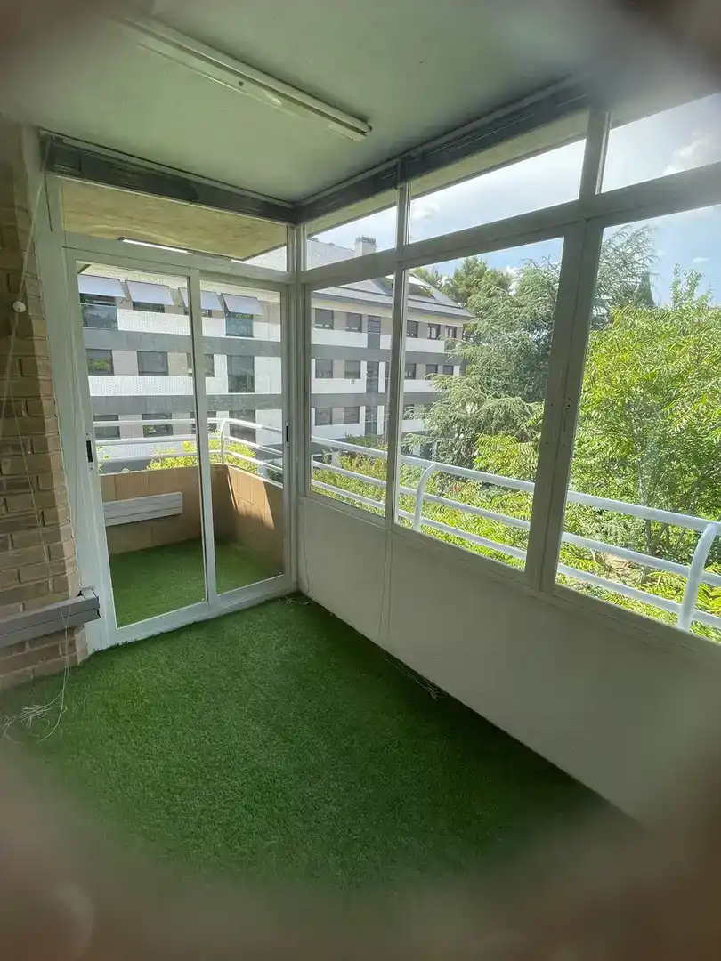 Terraza de Ático en venta en Pozuelo de Alarcón con Parquet