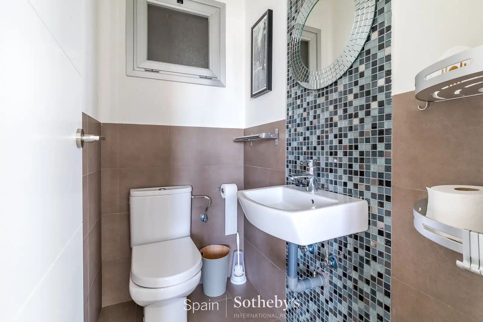 Baño de Apartamento en venta en Madrid