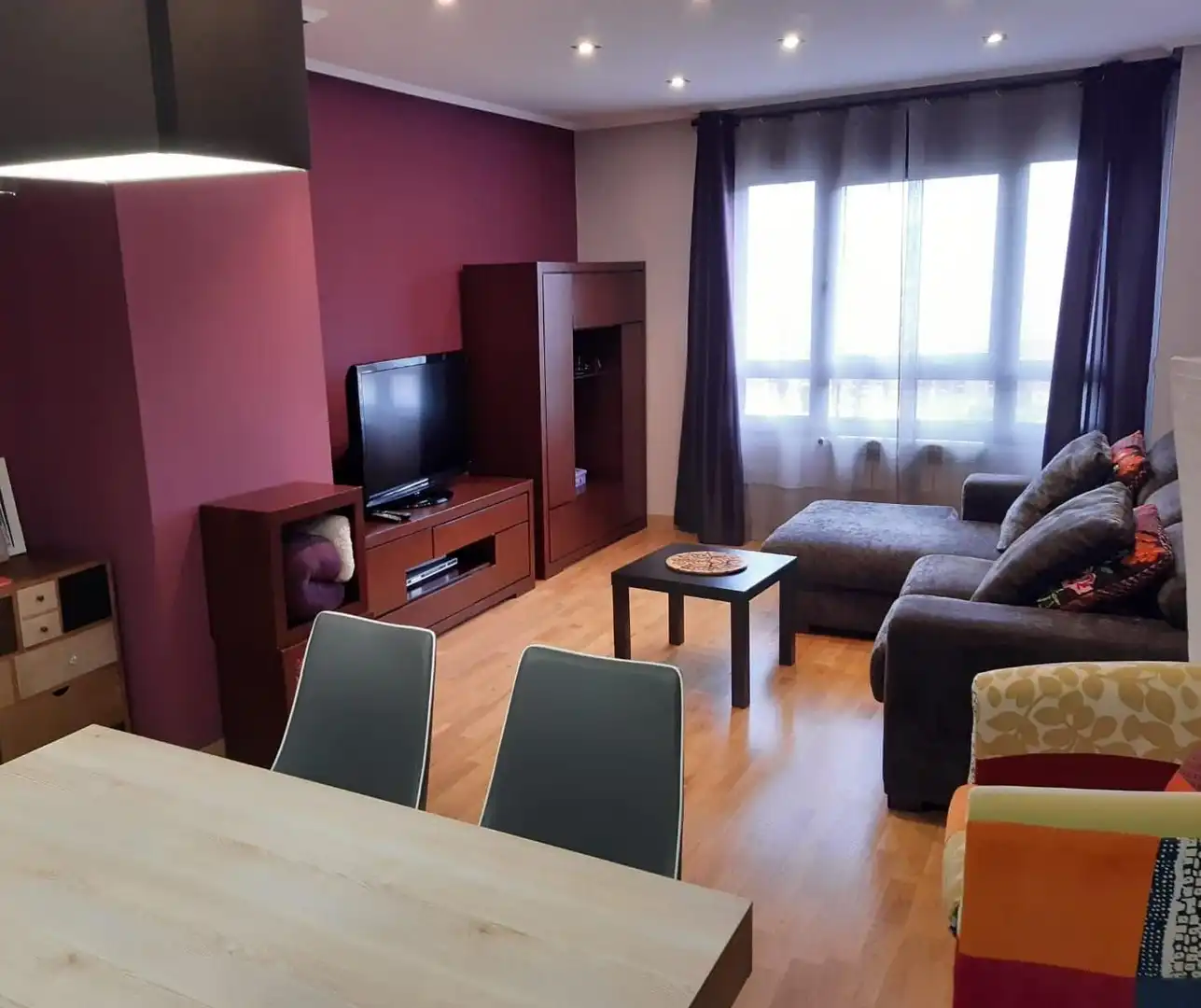 Wohnzimmer von Wohnung zur Miete in Santander