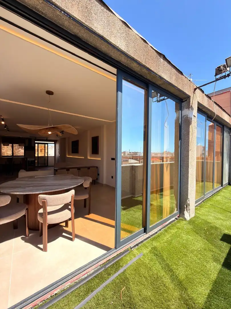 Terrassa de Àtic de lloguer en Alicante / Alacant amb Aire condicionat, Terrassa i Balcó