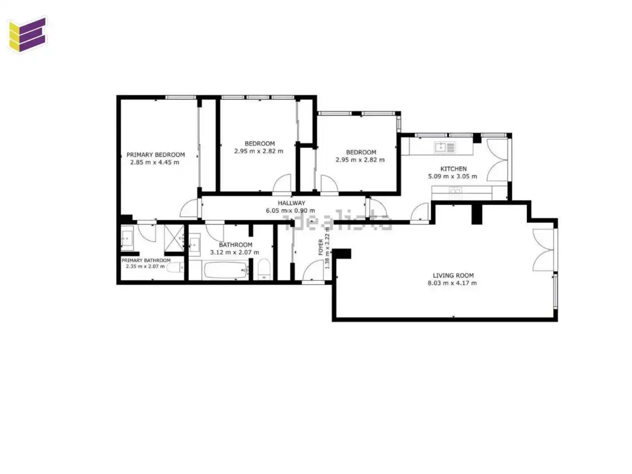 Flat with terrace for sale in Calle Vila Do Bispo 11, imagen 63