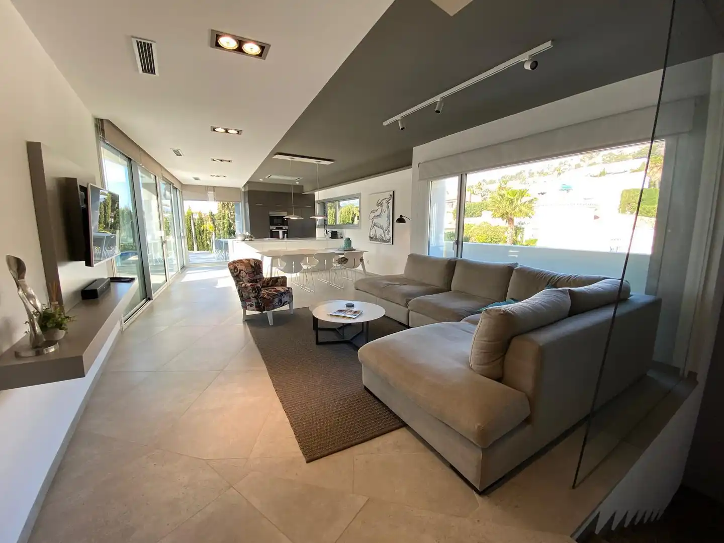 Living room of Houses for sale in Teulada  with Private garden, Terrace and Storage room