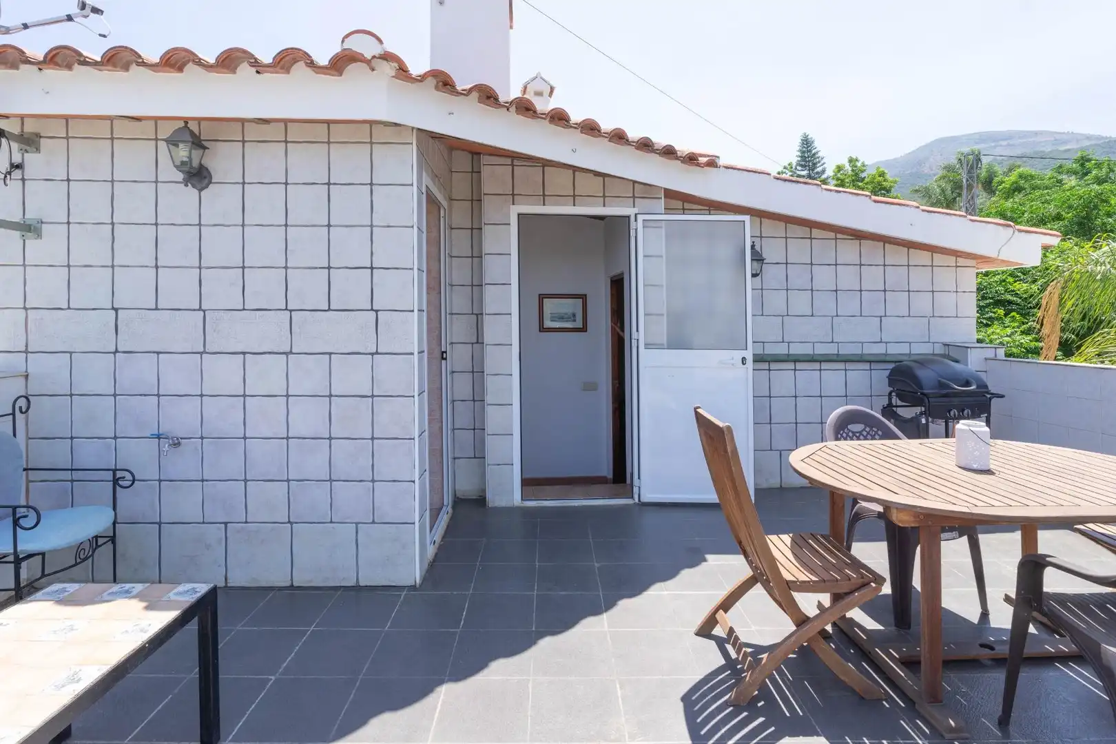 Terrasse von Einfamilien-Reihenhaus zur Miete in Alhaurín El Grande mit Terrasse und Möbliert