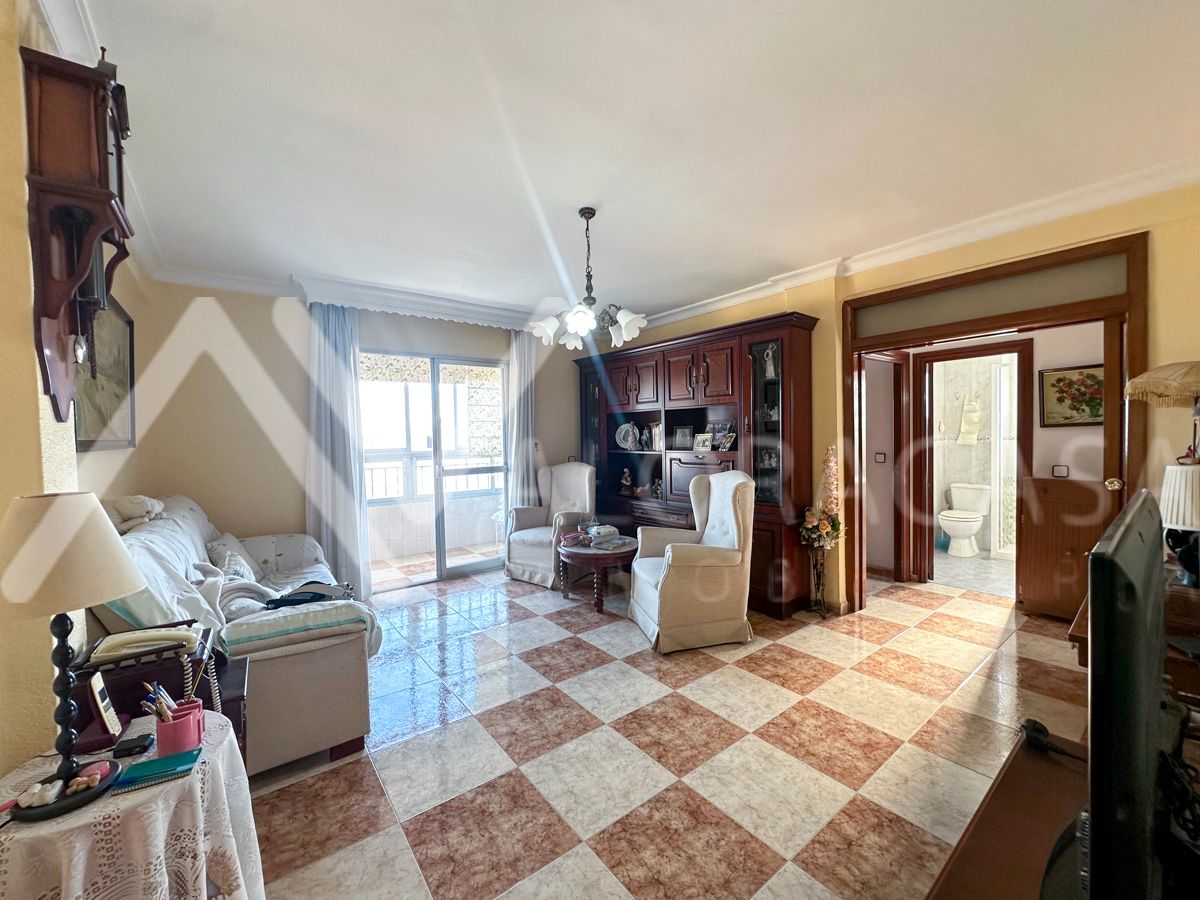 Sala de estar de Piso en venta en Málaga Capital con Amueblado