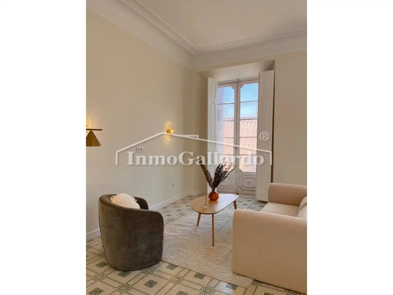 Living room of Flat for sale in Málaga  with Furnished and Alarm