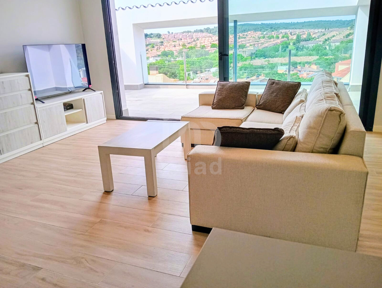 Living room of Attic for sale in Sant Quirze del Vallès  with Terrace