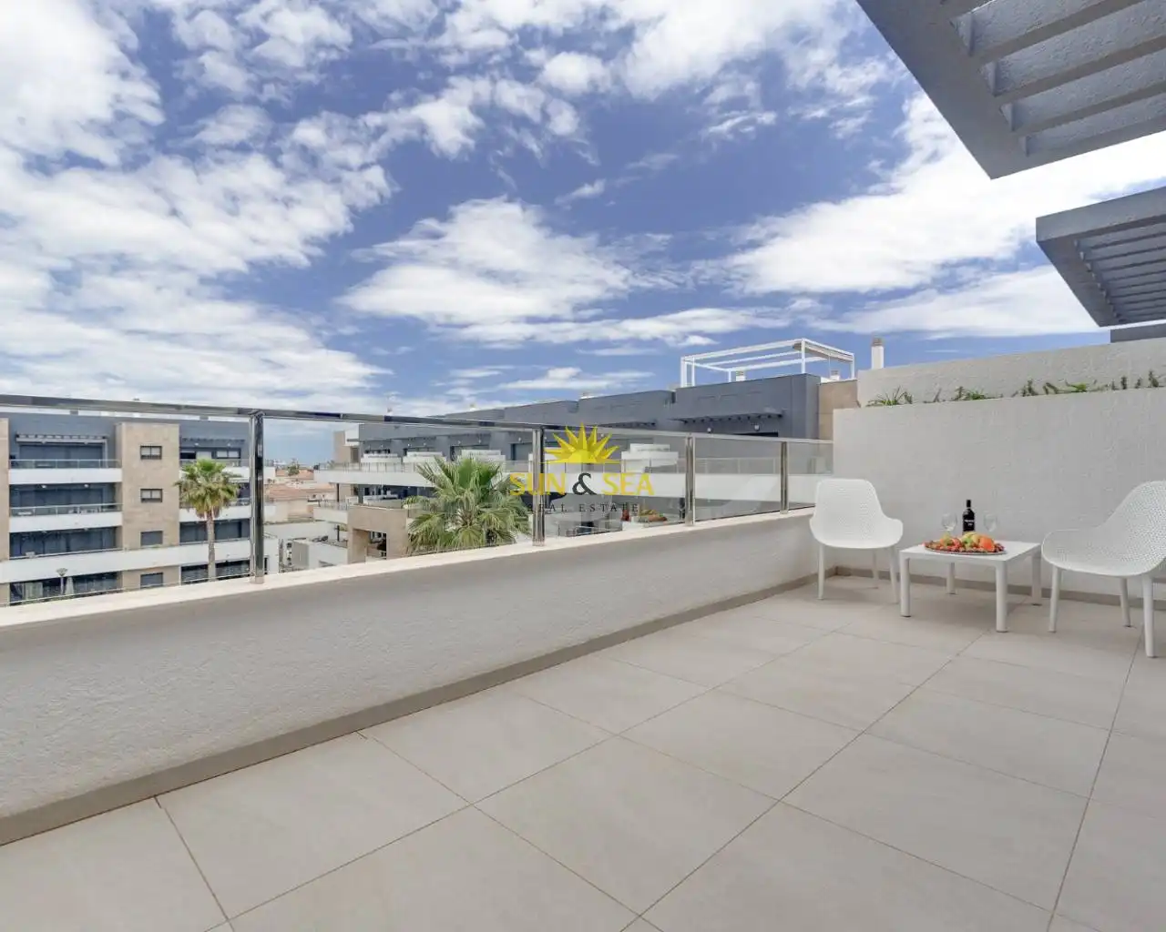 Terraza de Ático de alquiler en Orihuela con Aire acondicionado, Calefacción y Terraza