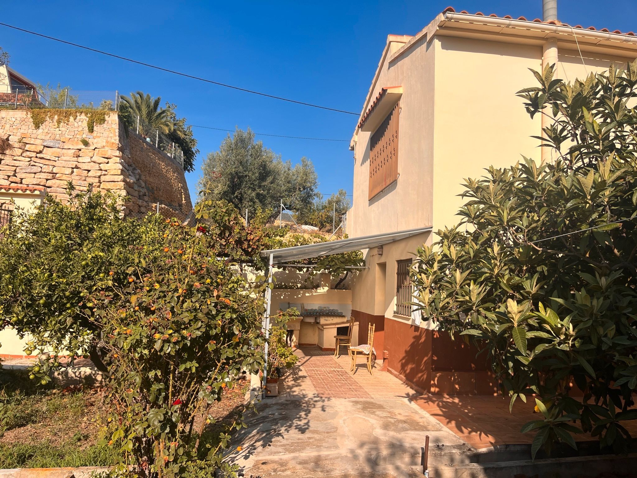 Exterior view of House or chalet for sale in Finestrat  with Private garden, Terrace and Storage room