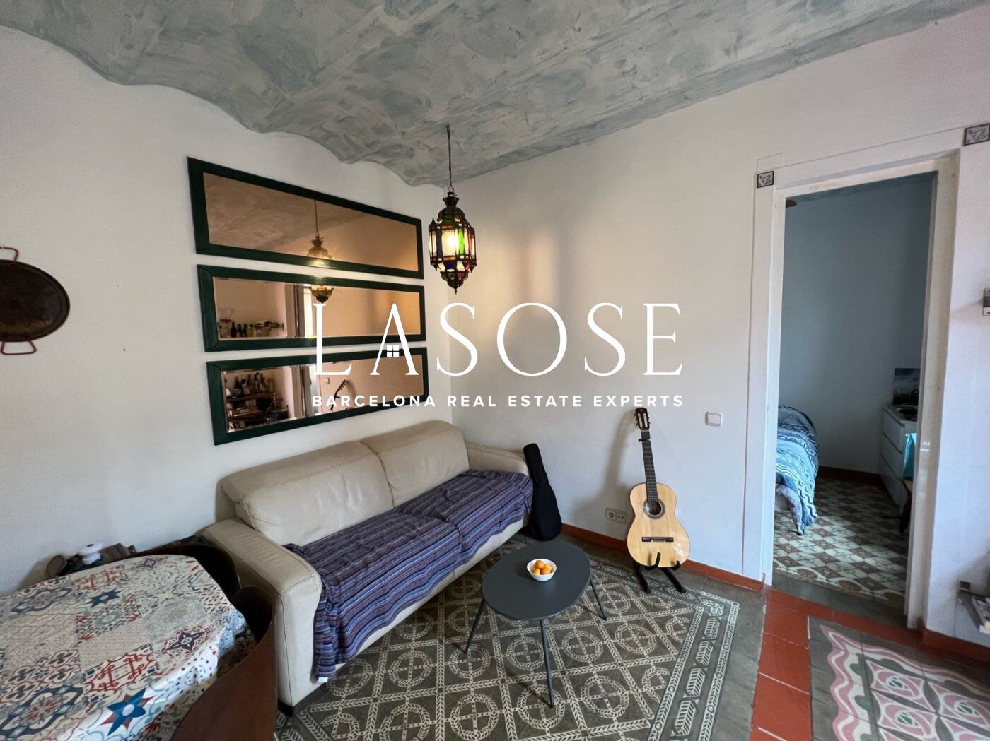 Living room of Flat to rent in  Barcelona Capital  with Heating, Terrace and Balcony