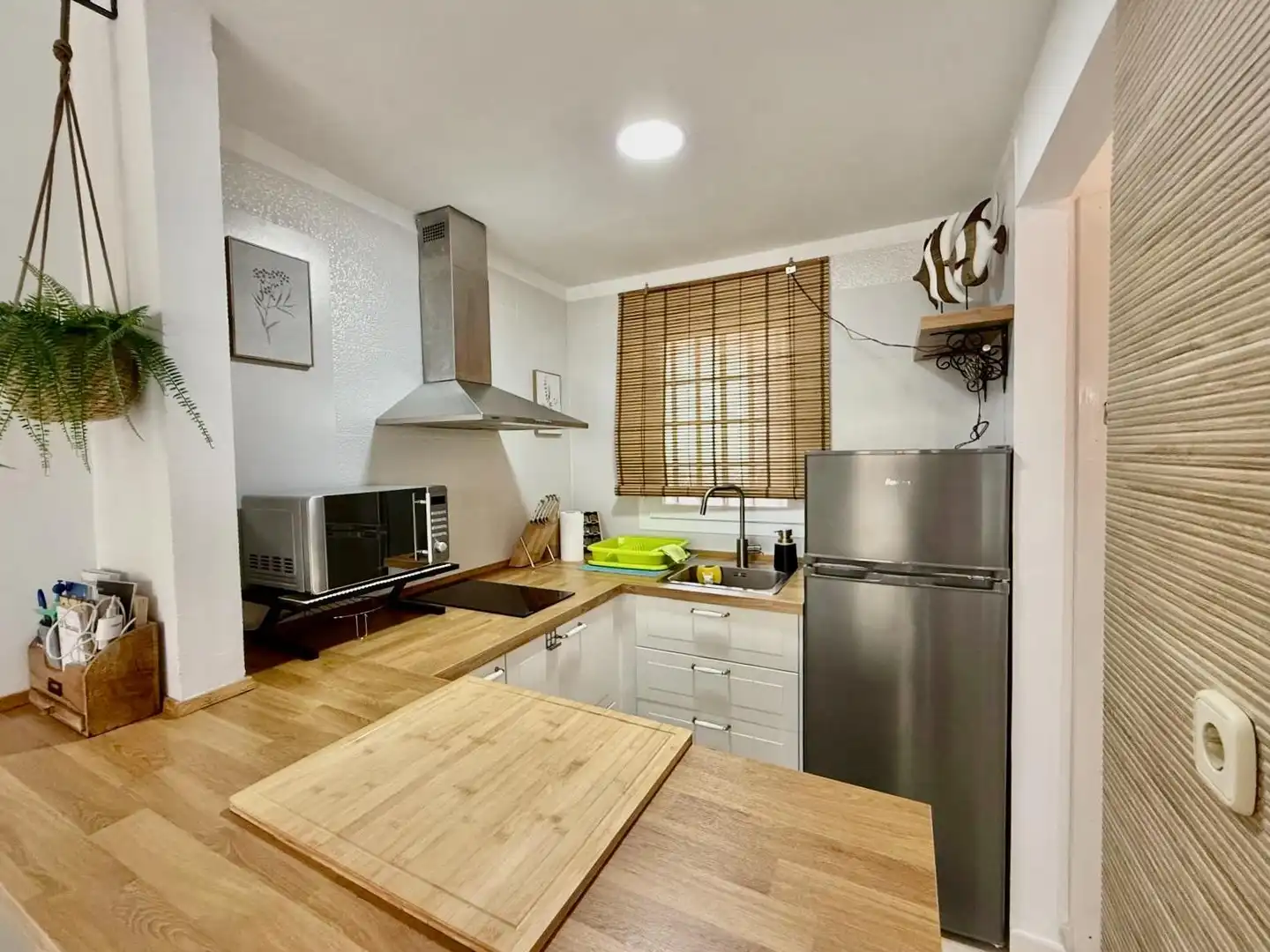Cocina de Apartamento en venta en Benidorm con Jardín privado, Terraza y Amueblado