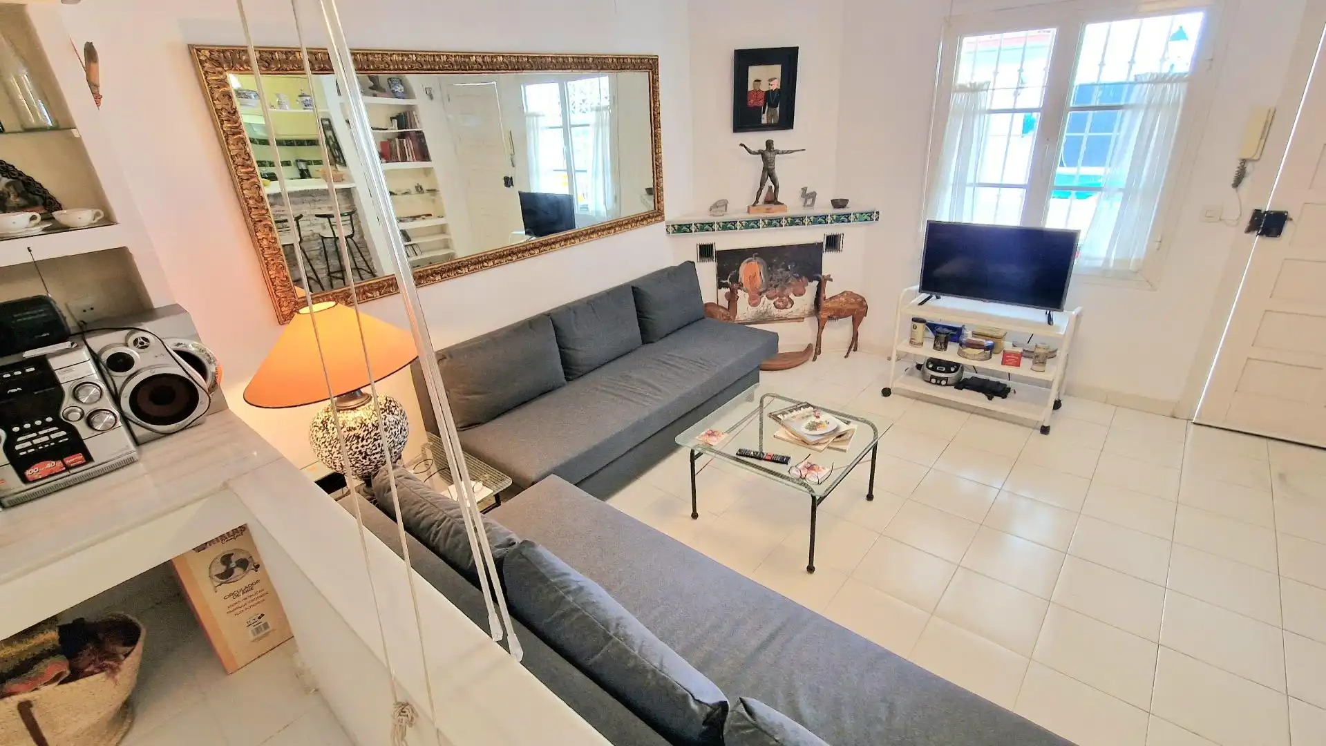 Living room of Detached homes for sale in Benalmádena  with Heating, Terrace and Swimming Pool