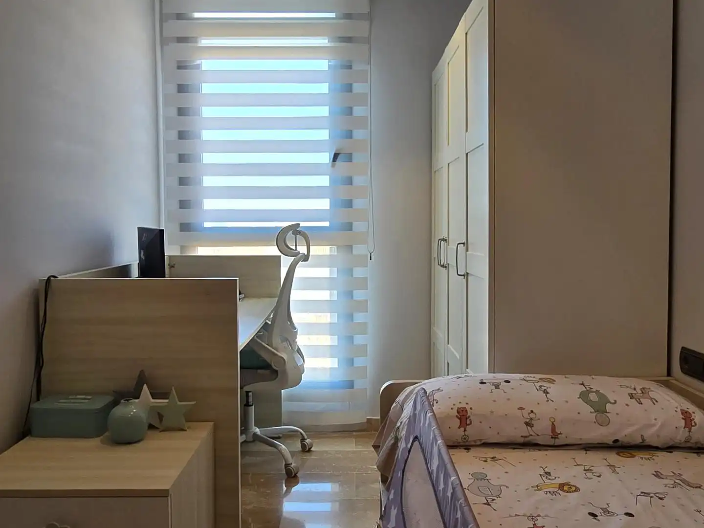 Schlafzimmer von Maisonette zum Verkauf in L'Ametlla de Mar  mit Klimaanlage, Heizung und Terrasse