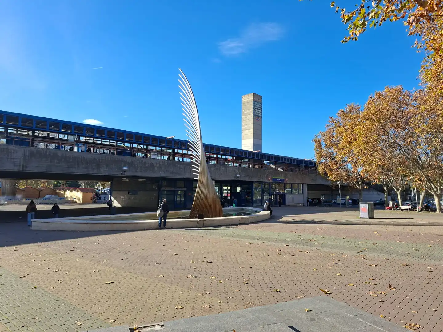 Vista exterior de Pis en venda en Madrid