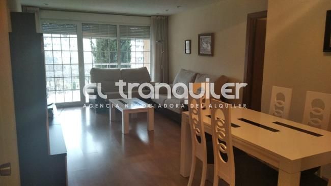 Sala d'estar de Pis de lloguer en Collado Villalba amb Terrassa, Piscina i Moblat