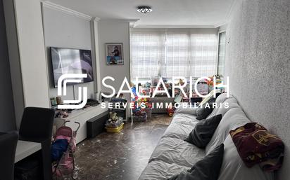 Sala d'estar de Dúplex en venda en  Barcelona Capital amb Aire condicionat i Terrassa