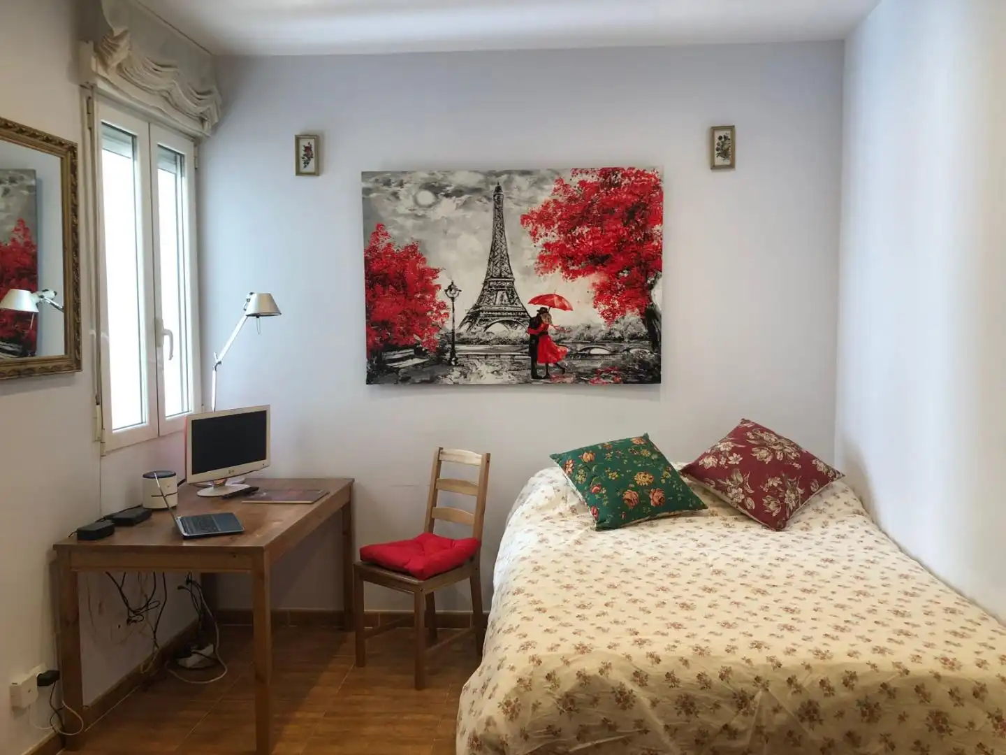 Schlafzimmer von Wohnungen zur Miete in  Madrid Capital mit Klimaanlage