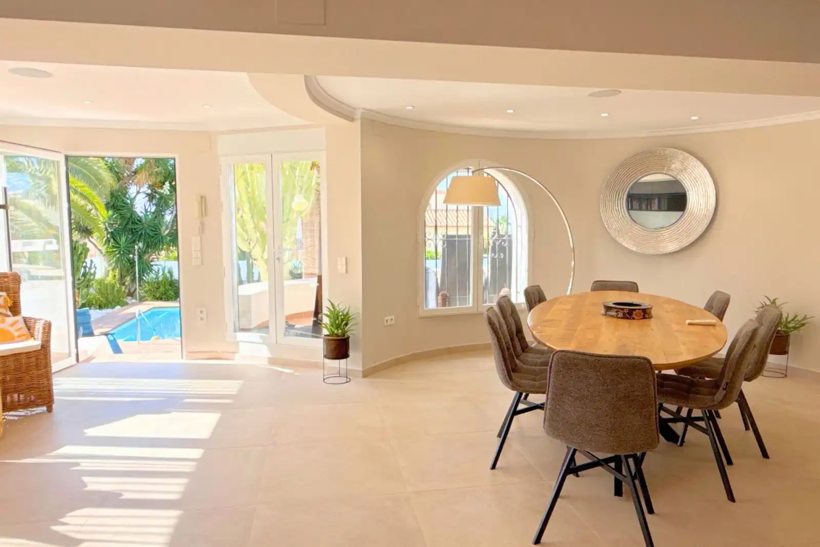 Comedor de Casa o chalet de alquiler en Calpe / Calp con Aire acondicionado, Calefacción y Terraza